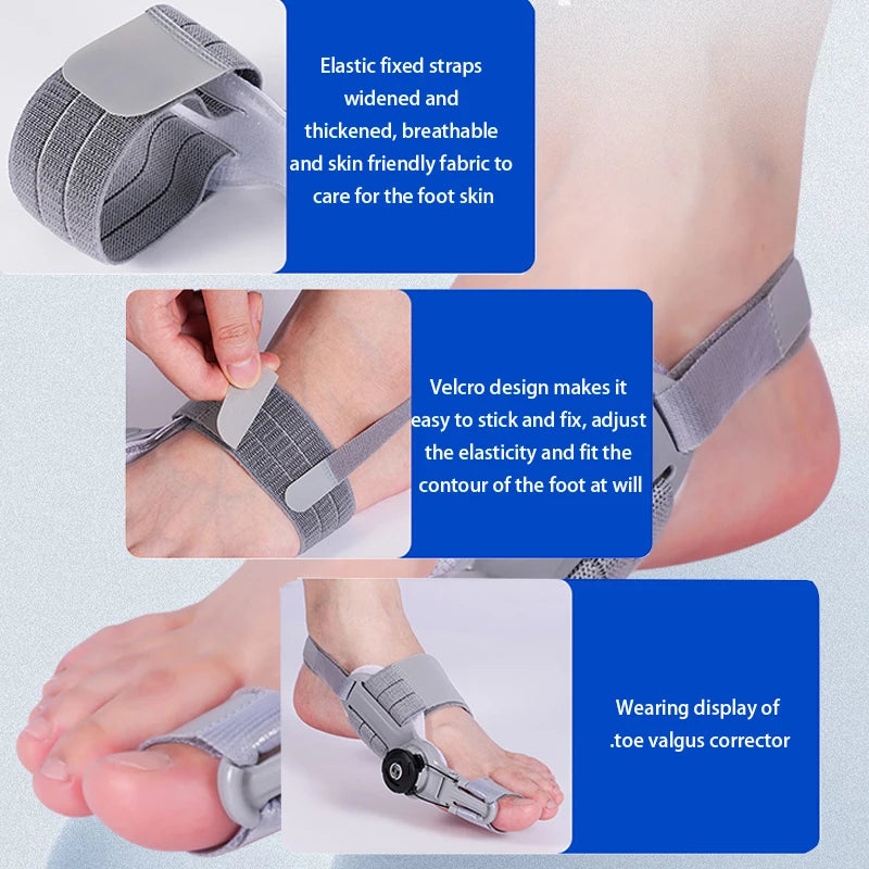 Bunion Corrector Unisex Foot - Adjustable Pedicure Finger Toe Corrector
