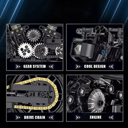 Building Blocks - Classic Motorbike