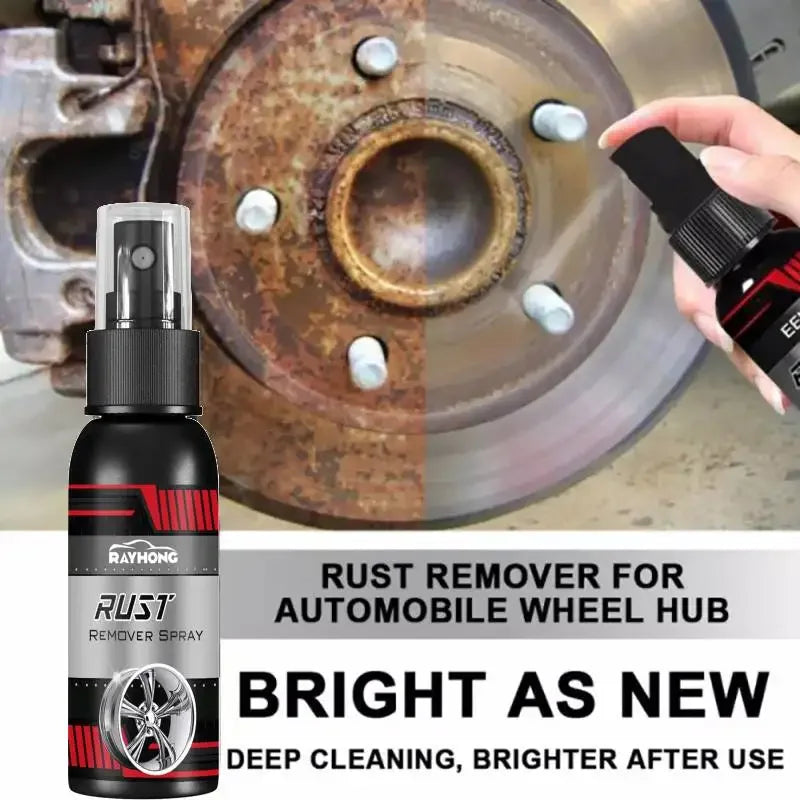 Multi-Purpose Rust Remover Spray - Metal Surface Cleaner for Car Maintenance