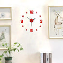 Frameless Wall Clock - Decoration for Home or Office