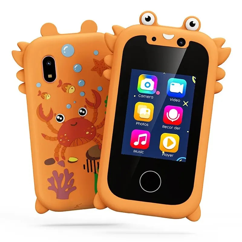 Kids Educational Smartphone with Dual Camera and MP3 - Safe and Interactive Toy for Kids