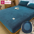 Coral Fleece Fitted Sheet – Cozy Comfort and Luxury for Winter Nights