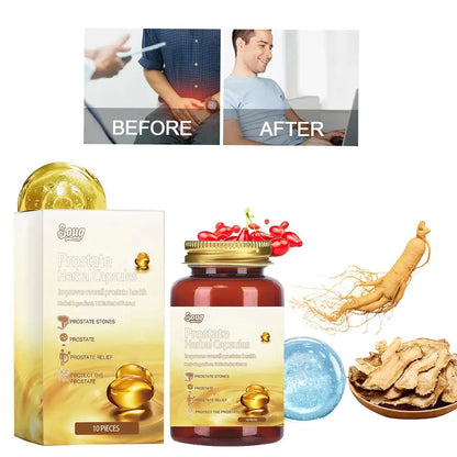Herbal Prostate Relief Capsules – Natural Supplement for Men's Prostate Health
