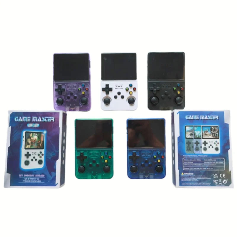 Portable Retro Game Console with 3.5-inch - Nostalgic Gaming Anywhere