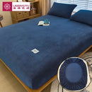 Coral Fleece Fitted Sheet – Cozy Comfort and Luxury for Winter Nights