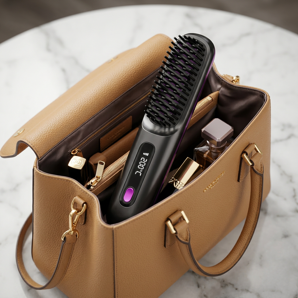 PureStraight™ Mini Hair Straightener Brush